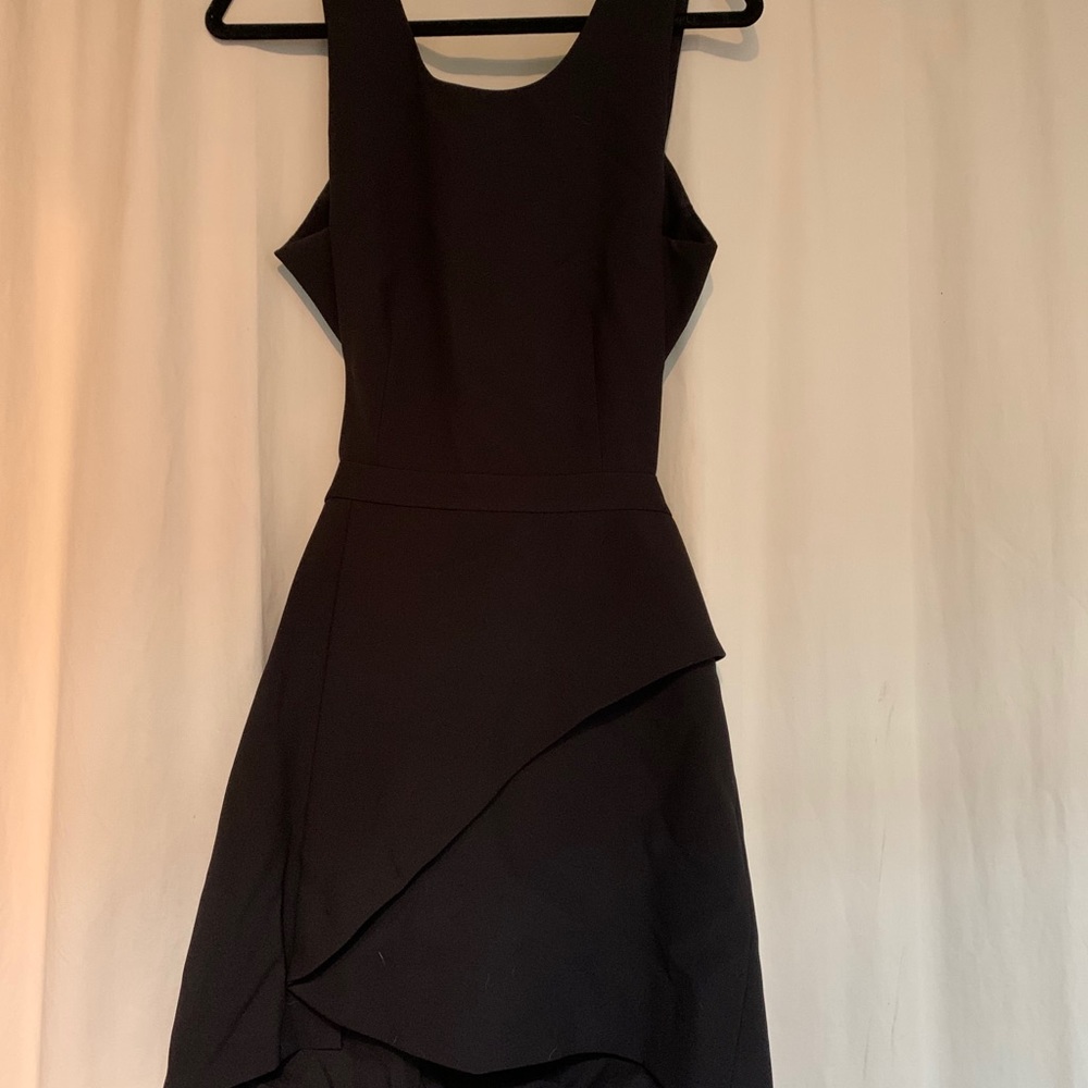 BCBG backless mini dress